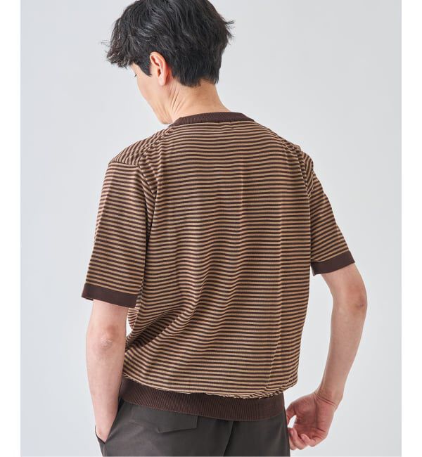 EDIFICE「Essential ニット Tシャツ」|Tシャツ・カットソー|