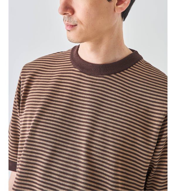 EDIFICE「Essential ニット Tシャツ」|Tシャツ・カットソー|