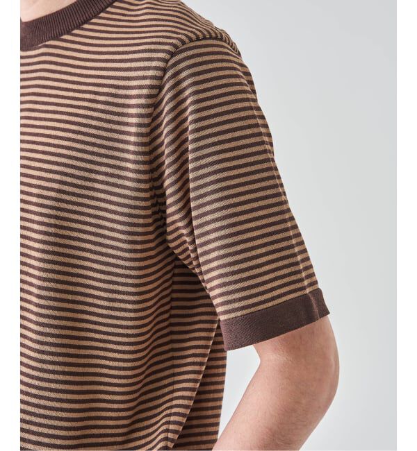 EDIFICE「Essential ニット Tシャツ」|Tシャツ・カットソー|