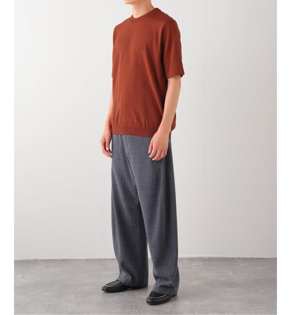 EDIFICE「Essential ニット Tシャツ」|Tシャツ・カットソー|