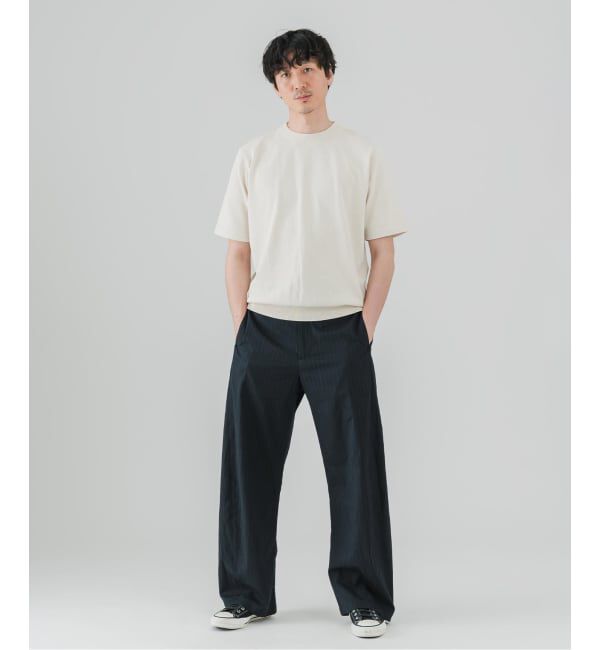EDIFICE「Essential ニット Tシャツ」|Tシャツ・カットソー|