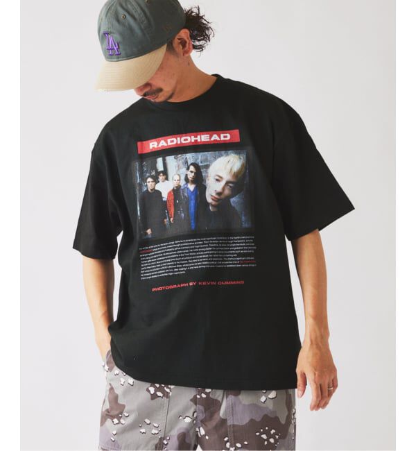 JOURNAL STANDARD relume「【THE CULTURE CODE】レディオヘッド by Kevin Cummins フォトTシャツ」|Tシャツ・カットソー|