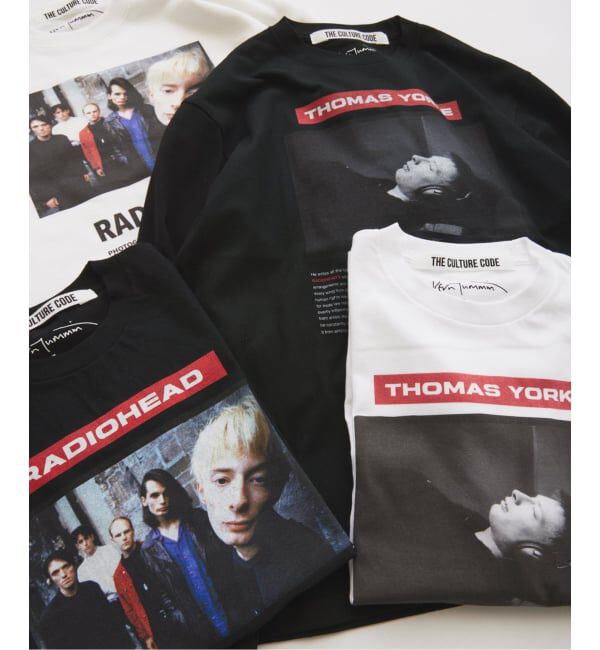 JOURNAL STANDARD relume「【THE CULTURE CODE】レディオヘッド by Kevin Cummins フォトTシャツ」|Tシャツ・カットソー|