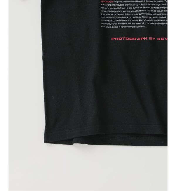 JOURNAL STANDARD relume「【THE CULTURE CODE】レディオヘッド by Kevin Cummins フォトTシャツ」|Tシャツ・カットソー|