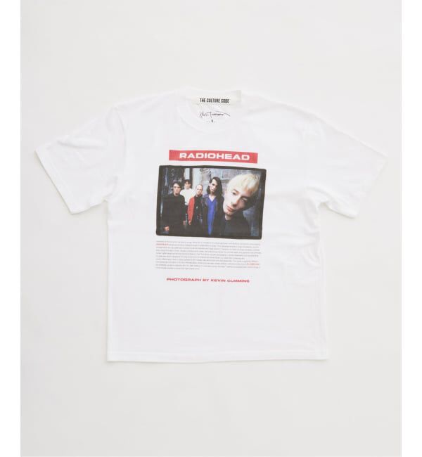 JOURNAL STANDARD relume「【THE CULTURE CODE】レディオヘッド by Kevin Cummins フォトTシャツ」|Tシャツ・カットソー|ホワイト