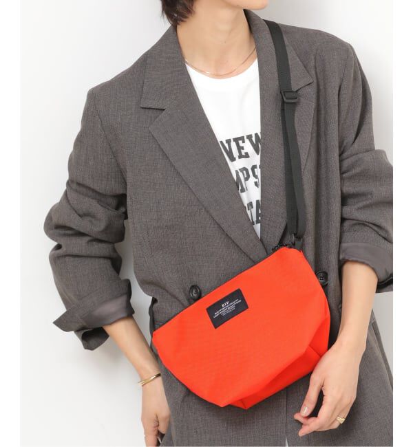 JOURNAL STANDARD relume「【BAGS IN PROGRESS】MICRO TOTE：ショルダーバッグ」|ショルダー・メッセンジャー|レッド