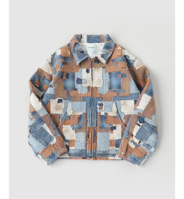 JOURNAL STANDARD「ANACHRONORM / アナクロノーム SASHIKO PATCHED JACKET」|その他|ブルー