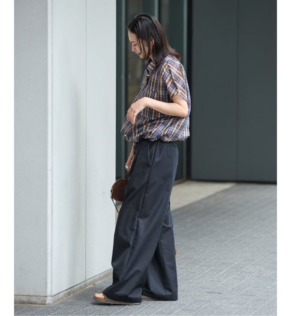 JOURNAL STANDARD「【osedit】2tuck buckle back CHINOS」|チノ|