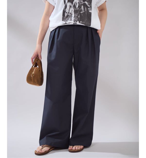JOURNAL STANDARD「【osedit】2tuck buckle back CHINOS」|チノ|