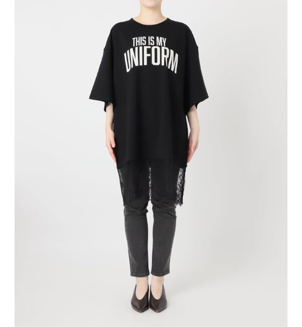 JOURNAL STANDARD relume「《WEB限定追加》【ARCHIVE STANCE】 lace switching Tee」|Tシャツ・カットソー|