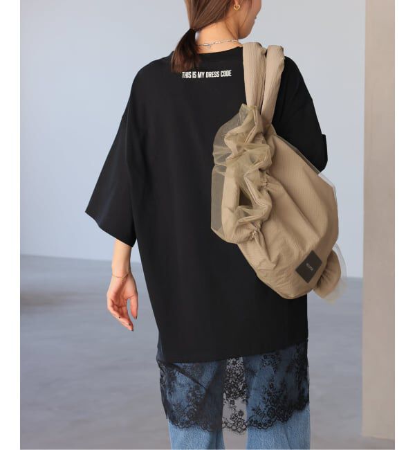 JOURNAL STANDARD relume「《WEB限定追加》【ARCHIVE STANCE】 lace switching Tee」|Tシャツ・カットソー|