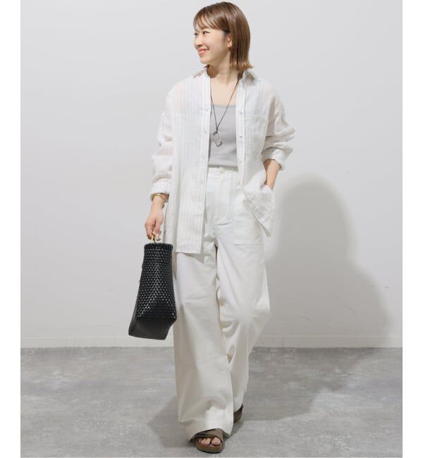 JOURNAL STANDARD relume「No.66フレンチリネンビッグスキッパー」|シャツ・ブラウス|