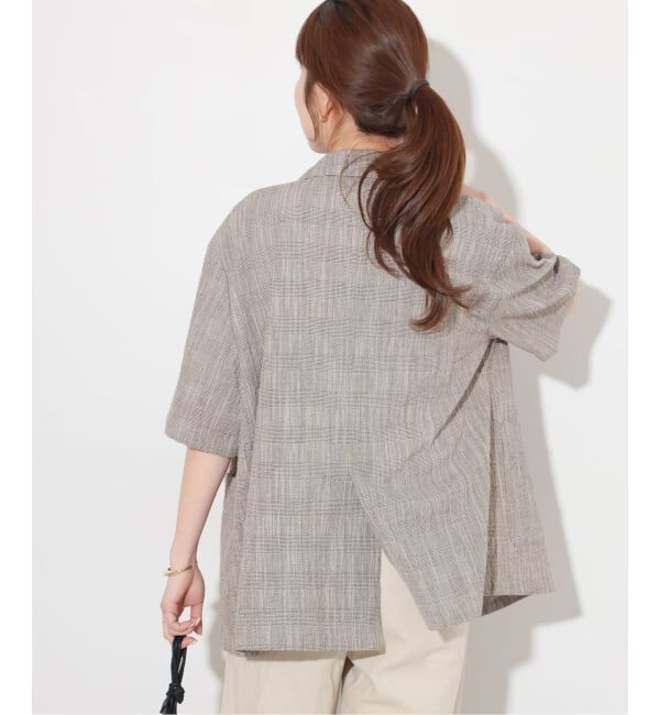 JOURNAL STANDARD relume「スラブハーフスリーブジャケット」|テーラードジャケット|