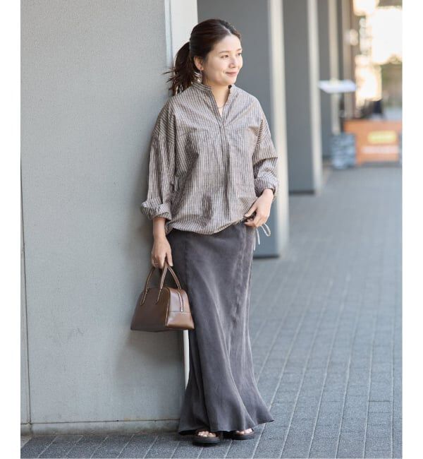 JOURNAL STANDARD「《追加2》ハードマンズリネンコットンスキッパーシャツ」|シャツ・ブラウス|