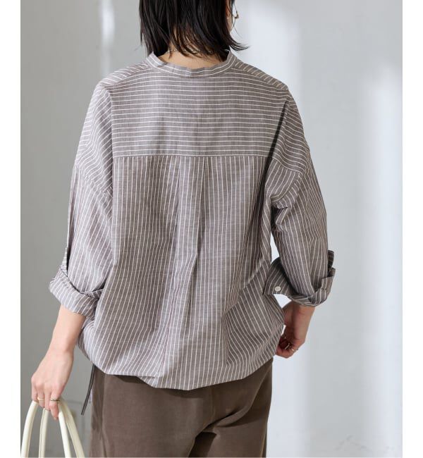 JOURNAL STANDARD「《追加2》ハードマンズリネンコットンスキッパーシャツ」|シャツ・ブラウス|