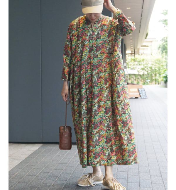 journal standard luxe「リバティフラワー ampleプルワンピース」|ワンピース|