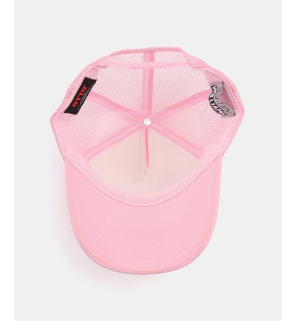 Oriens JOURNAL STANDARD「【Ashley Williams】 PINK TRUCKER HAT」|キャップ・キャスケット|