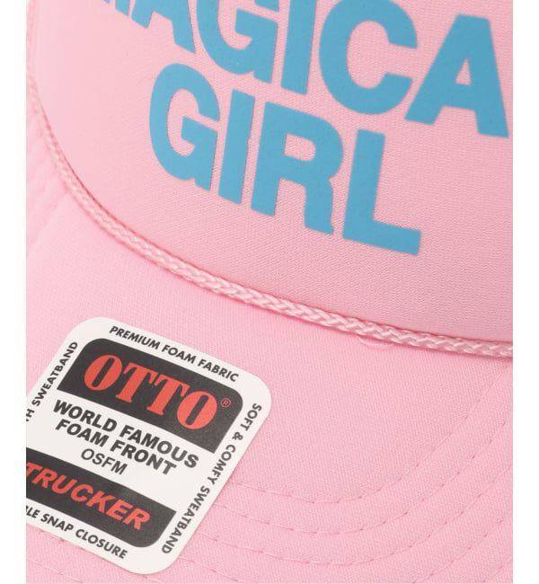 Oriens JOURNAL STANDARD「【Ashley Williams】 PINK TRUCKER HAT」|キャップ・キャスケット|