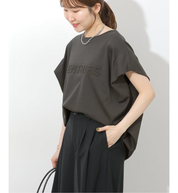 JOURNAL STANDARD relume「エンボスロゴフレンチスリーブTシャツ」|Tシャツ・カットソー|