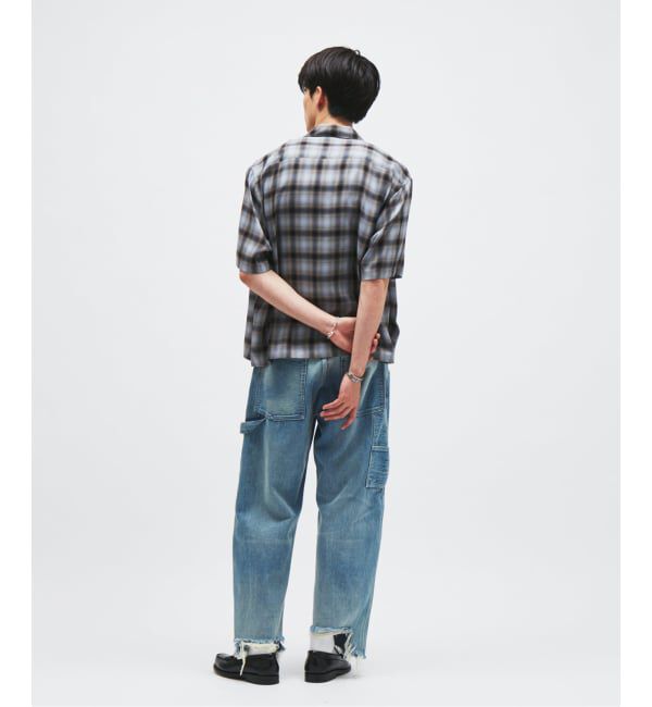 JOURNAL STANDARD「キュプラ オンブレ チェック レギュラー シャツ」|シャツ・ブラウス|
