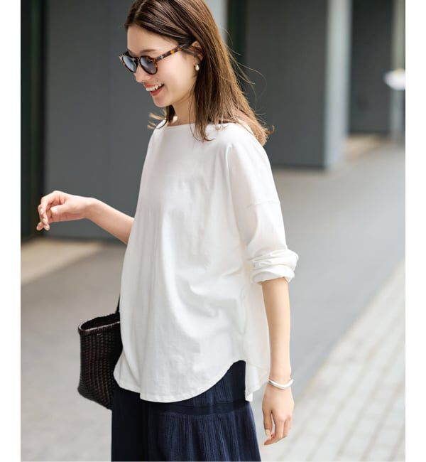 FRAMeWORK「≪新色 / 追加≫ドライタッチコットンL/Tee」|Tシャツ・カットソー|
