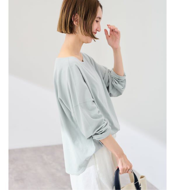 FRAMeWORK「≪新色 / 追加≫ドライタッチコットンL/Tee」|Tシャツ・カットソー|