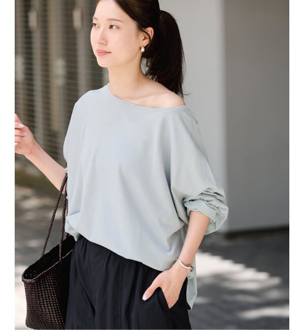 FRAMeWORK「≪新色 / 追加≫ドライタッチコットンL/Tee」|Tシャツ・カットソー|