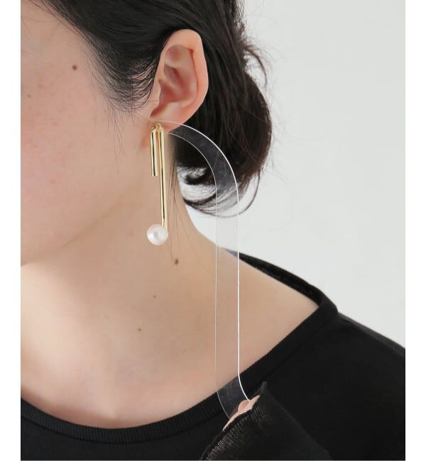  「STELLAR HOLLYWOOD/ステラハリウッド リーニアパールピアス」|ピアス|