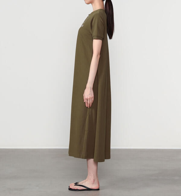  「SCYE BASICS | 〈別注〉鹿の子ヘンリーネックワンピース WOMEN」|ワンピース|