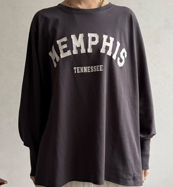  「【WEB限定】MEMPHISドルマンロゴロンTEE」|Tシャツ・カットソー|