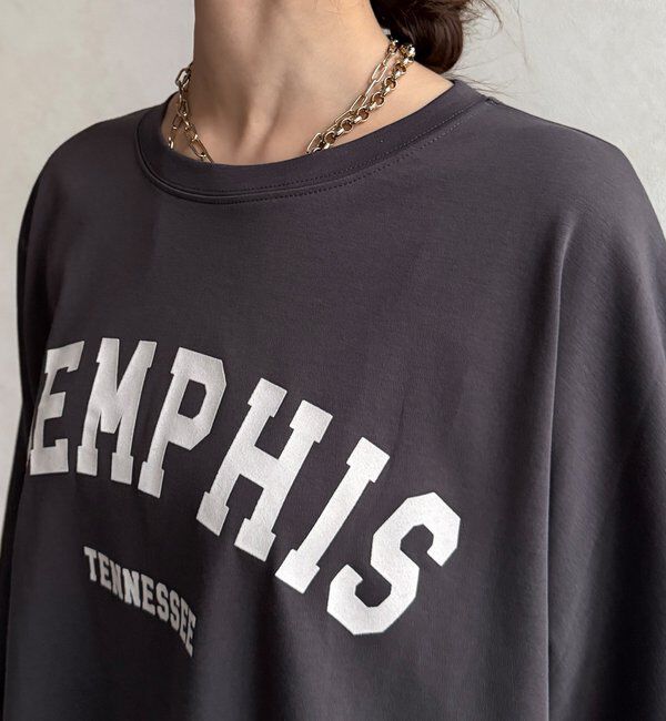  「【WEB限定】MEMPHISドルマンロゴロンTEE」|Tシャツ・カットソー|