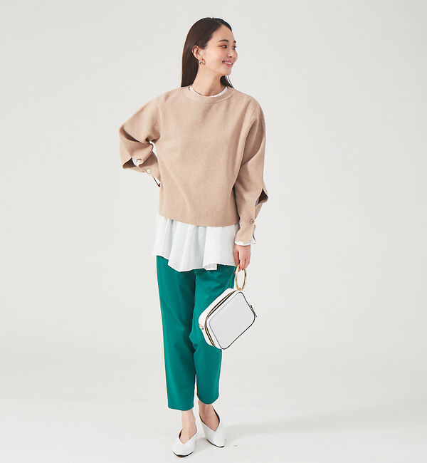 qualite「裏毛モクロディドロストパンツ」|その他|