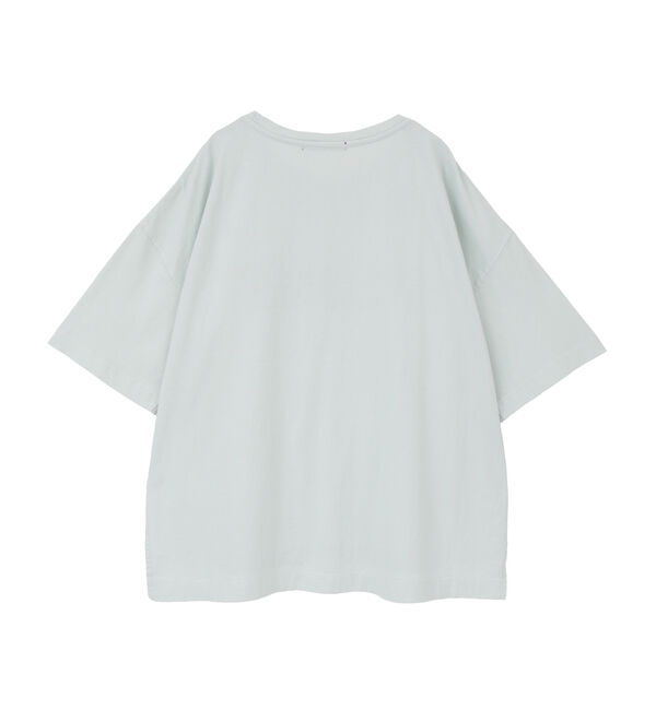 SOFFITTO「【定番型】ロゴプリント製品染ビックTシャツ」|Tシャツ・カットソー|