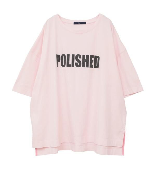 SOFFITTO「【定番型】ロゴプリント製品染ビックTシャツ」|Tシャツ・カットソー|