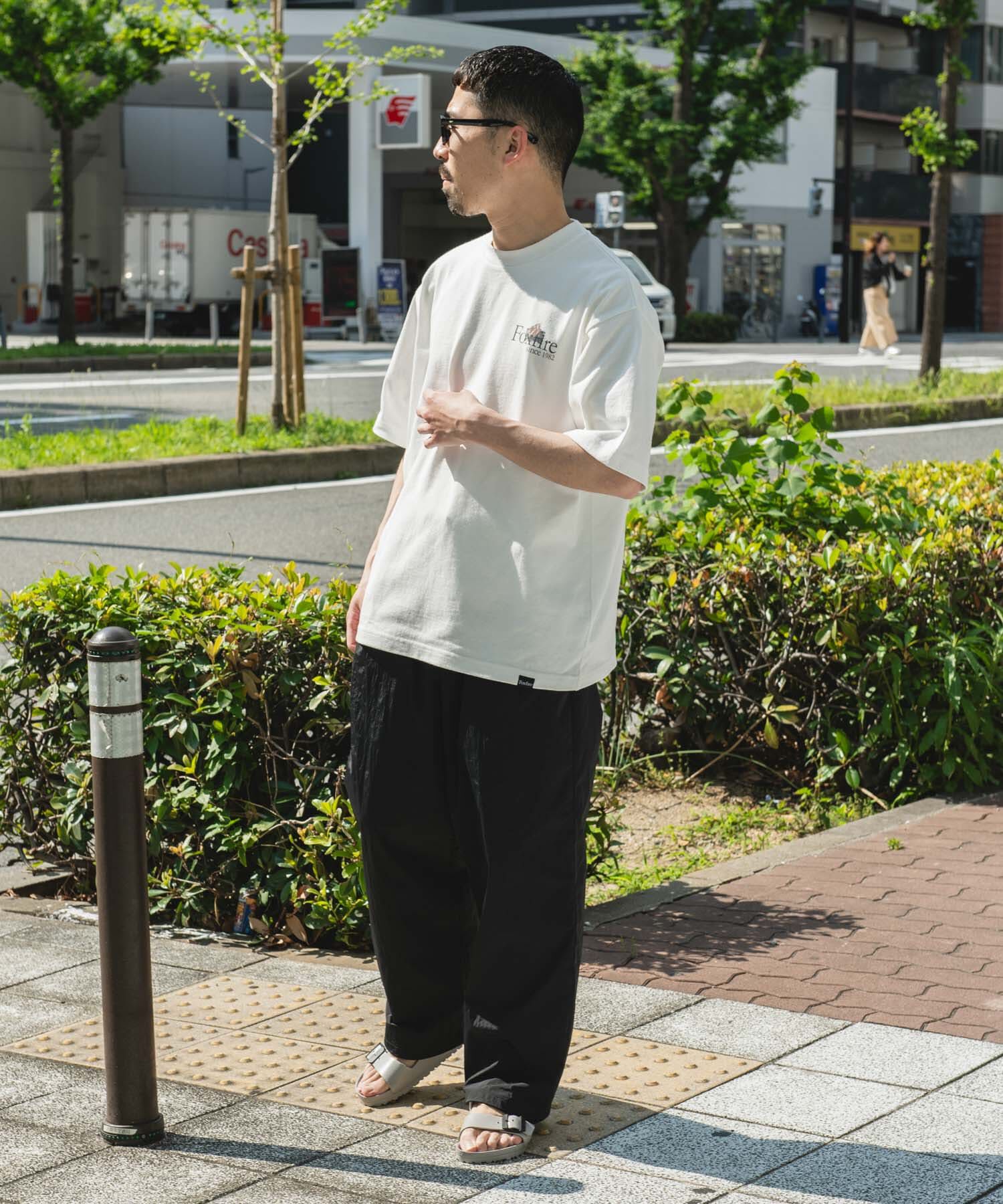 URBAN RESEARCH DOORS「『別注』Foxfire&times;DOORS　焚火プリントTシャツ」|Tシャツ・カットソー|