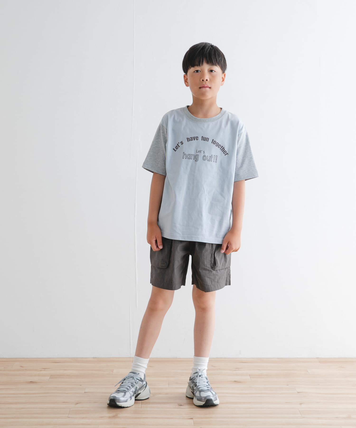 URBAN RESEARCH DOORS「『WEB/一部店舗限定サイズ』配色ロゴTシャツ(KIDS)」|その他|