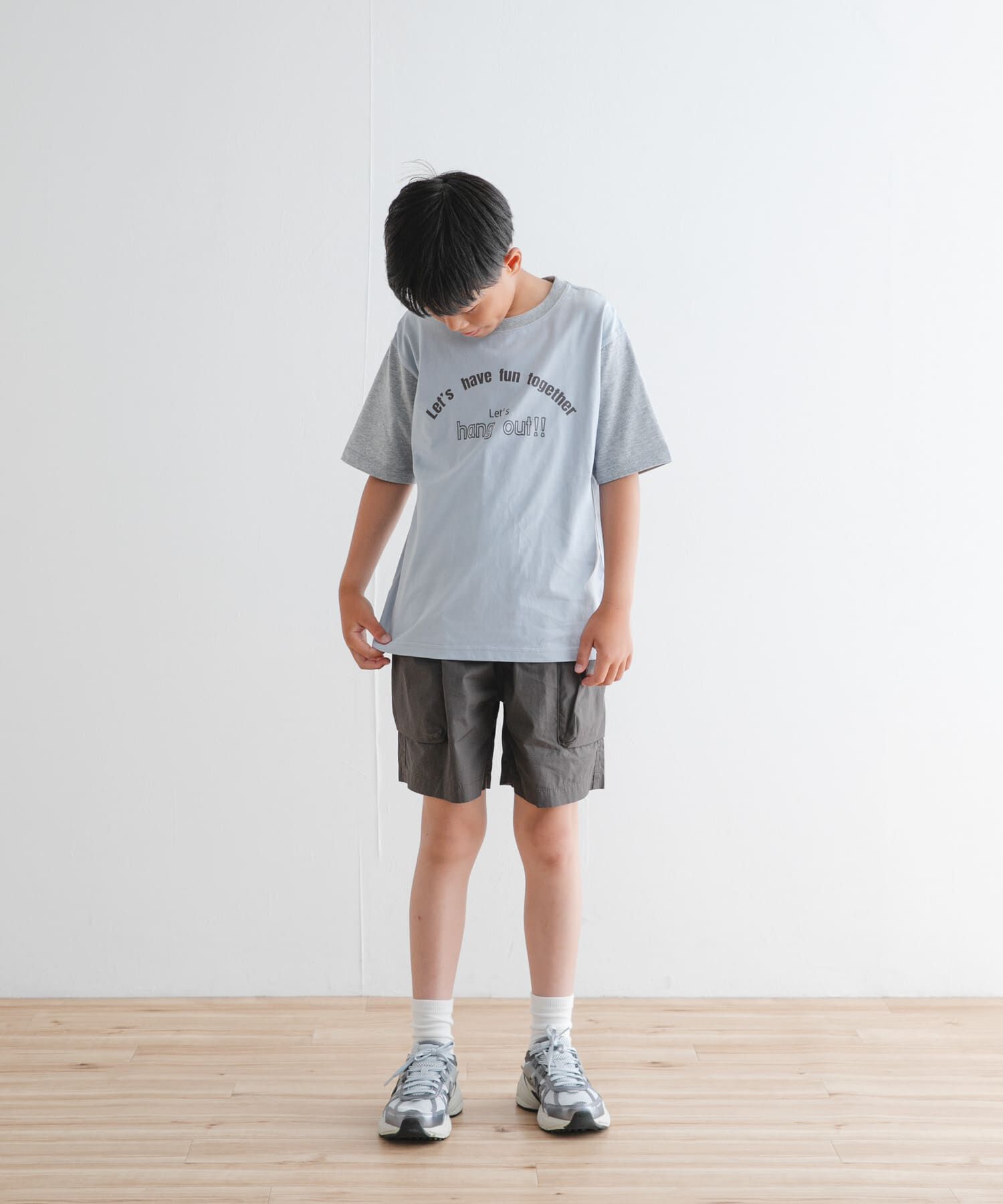 URBAN RESEARCH DOORS「『WEB/一部店舗限定サイズ』配色ロゴTシャツ(KIDS)」|その他|