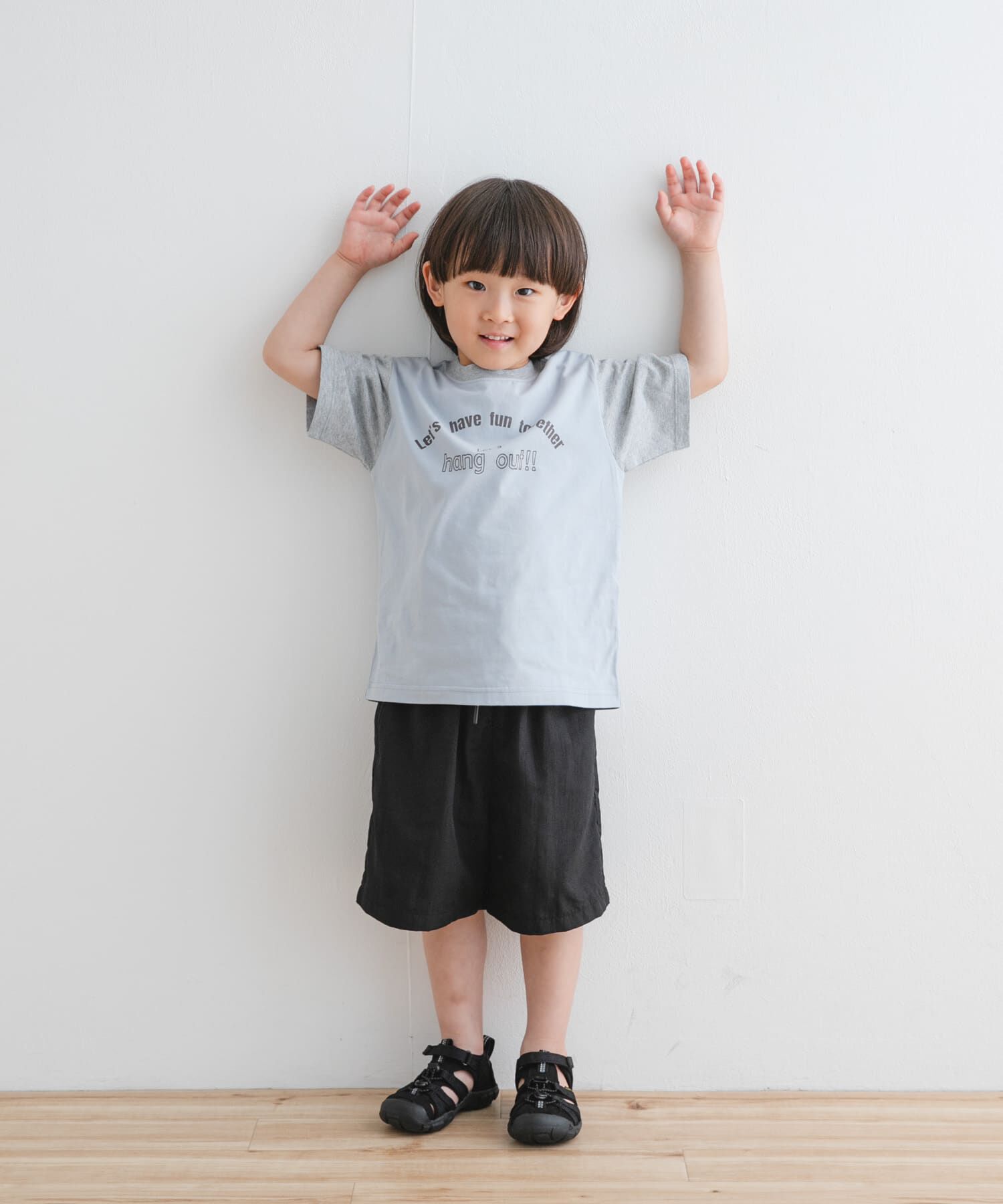 URBAN RESEARCH DOORS「『WEB/一部店舗限定サイズ』配色ロゴTシャツ(KIDS)」|その他|