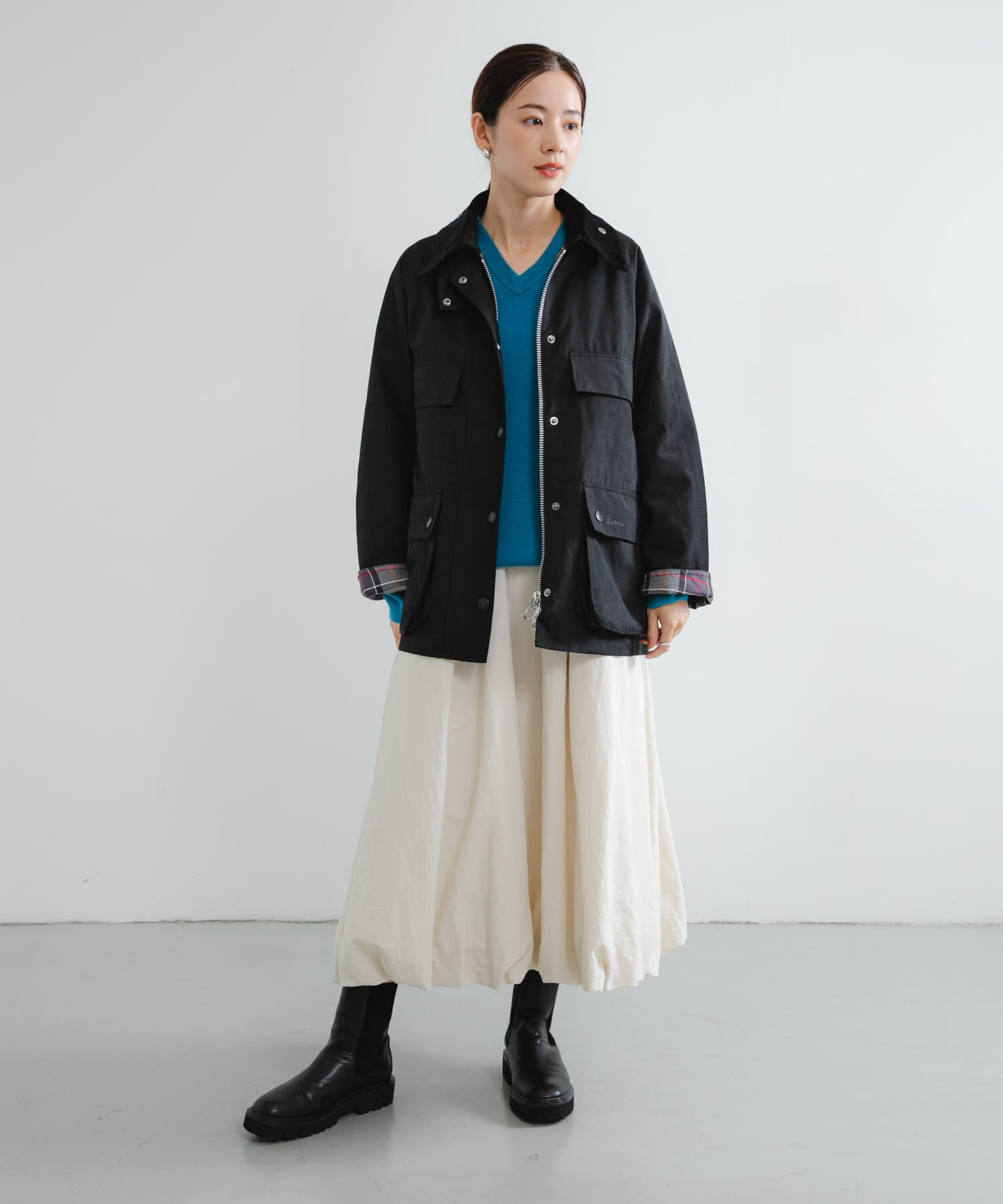 URBAN RESEARCH「『別注』Barbour / URBAN RESEARCH　BEDALE」|ノーカラーコート|
