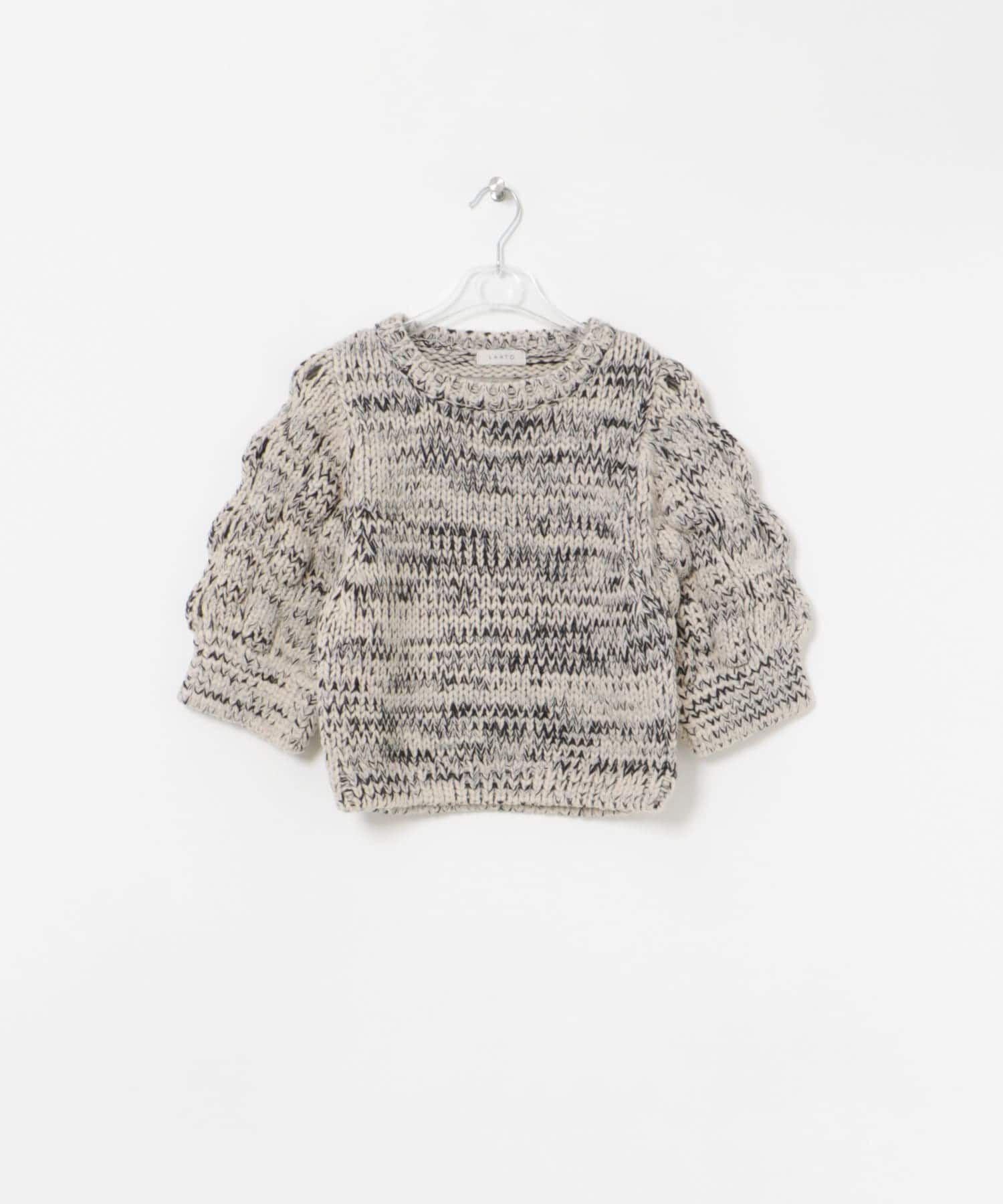 LAATO「lantern sleeve knit」|ニット・セーター|