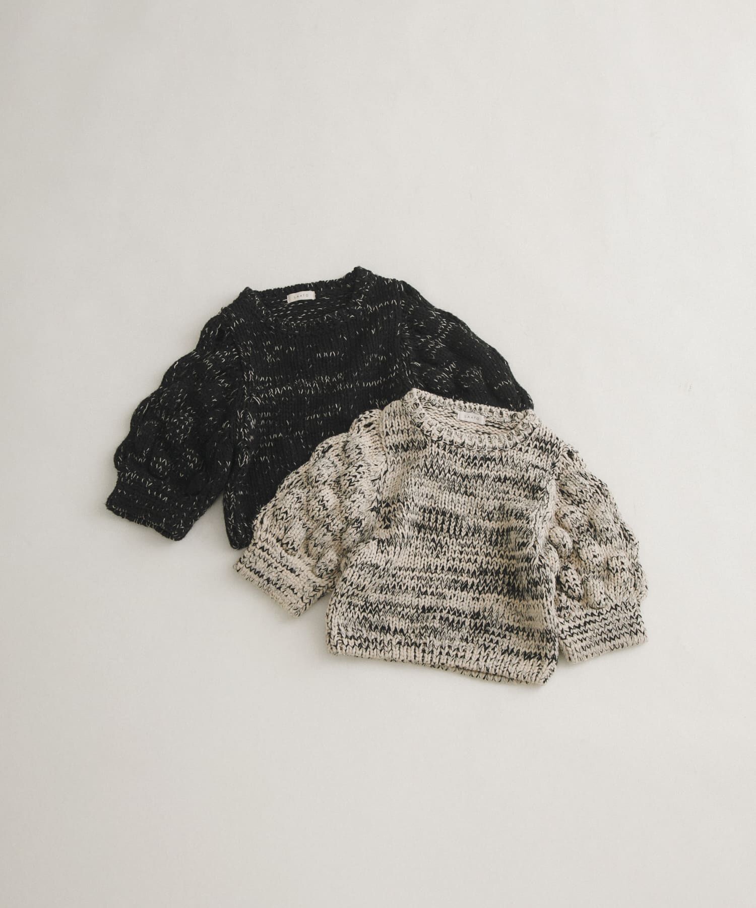 LAATO「lantern sleeve knit」|ニット・セーター|