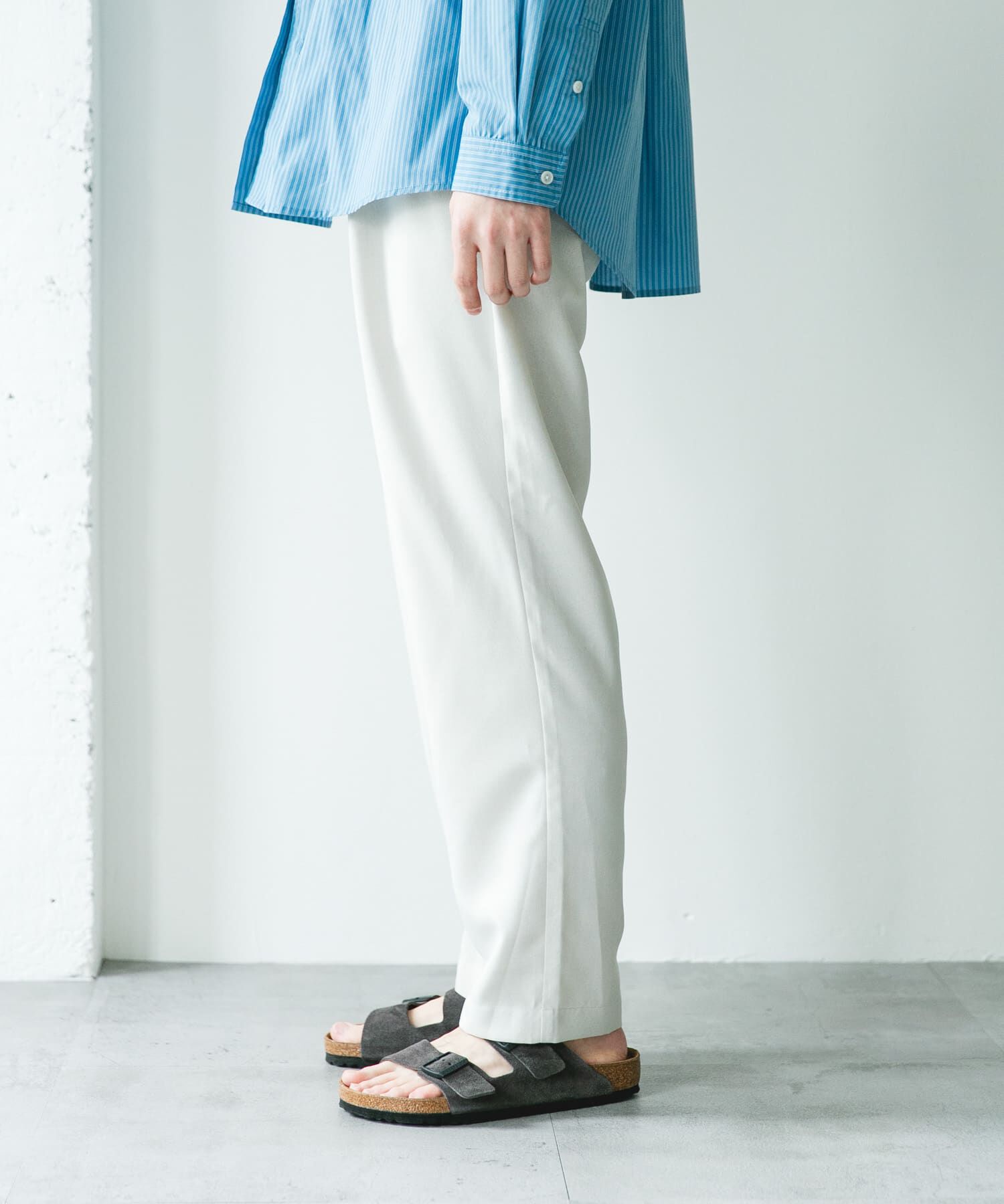 URBAN RESEARCH DOORS「リネンライクイージートラウザー」|その他|