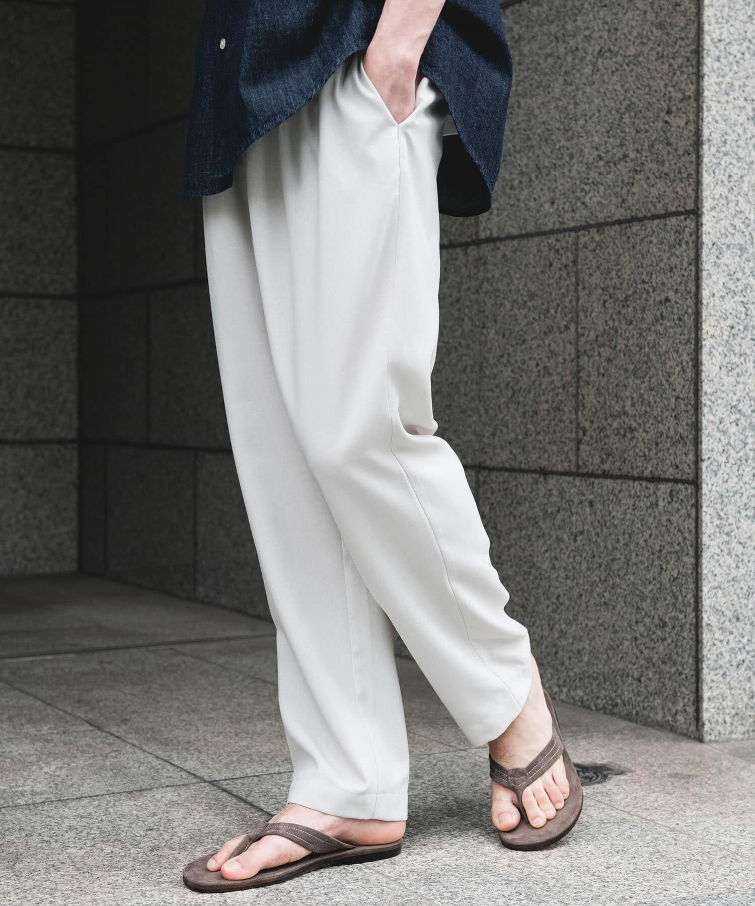 URBAN RESEARCH DOORS「リネンライクイージートラウザー」|その他|