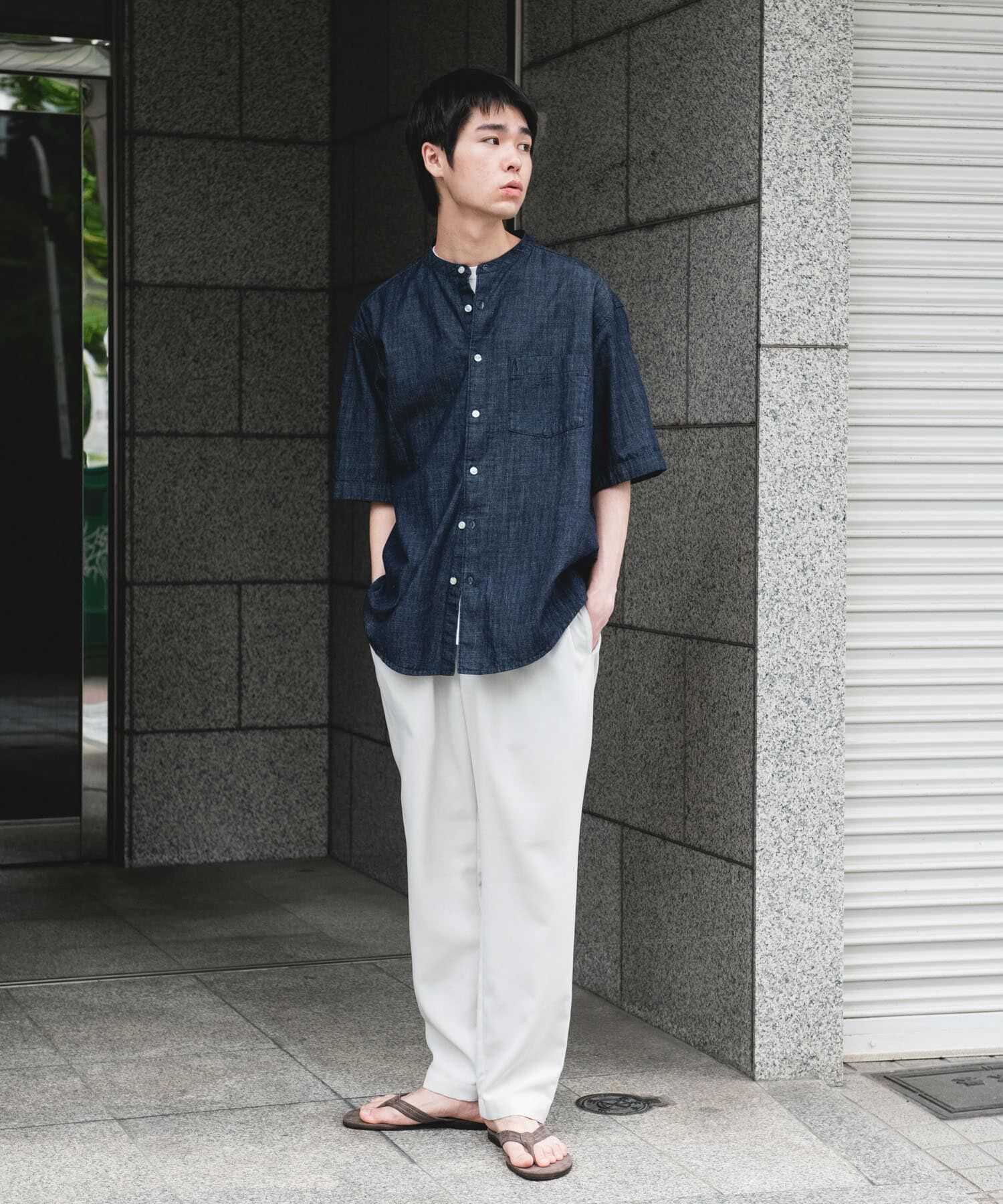 URBAN RESEARCH DOORS「リネンライクイージートラウザー」|その他|