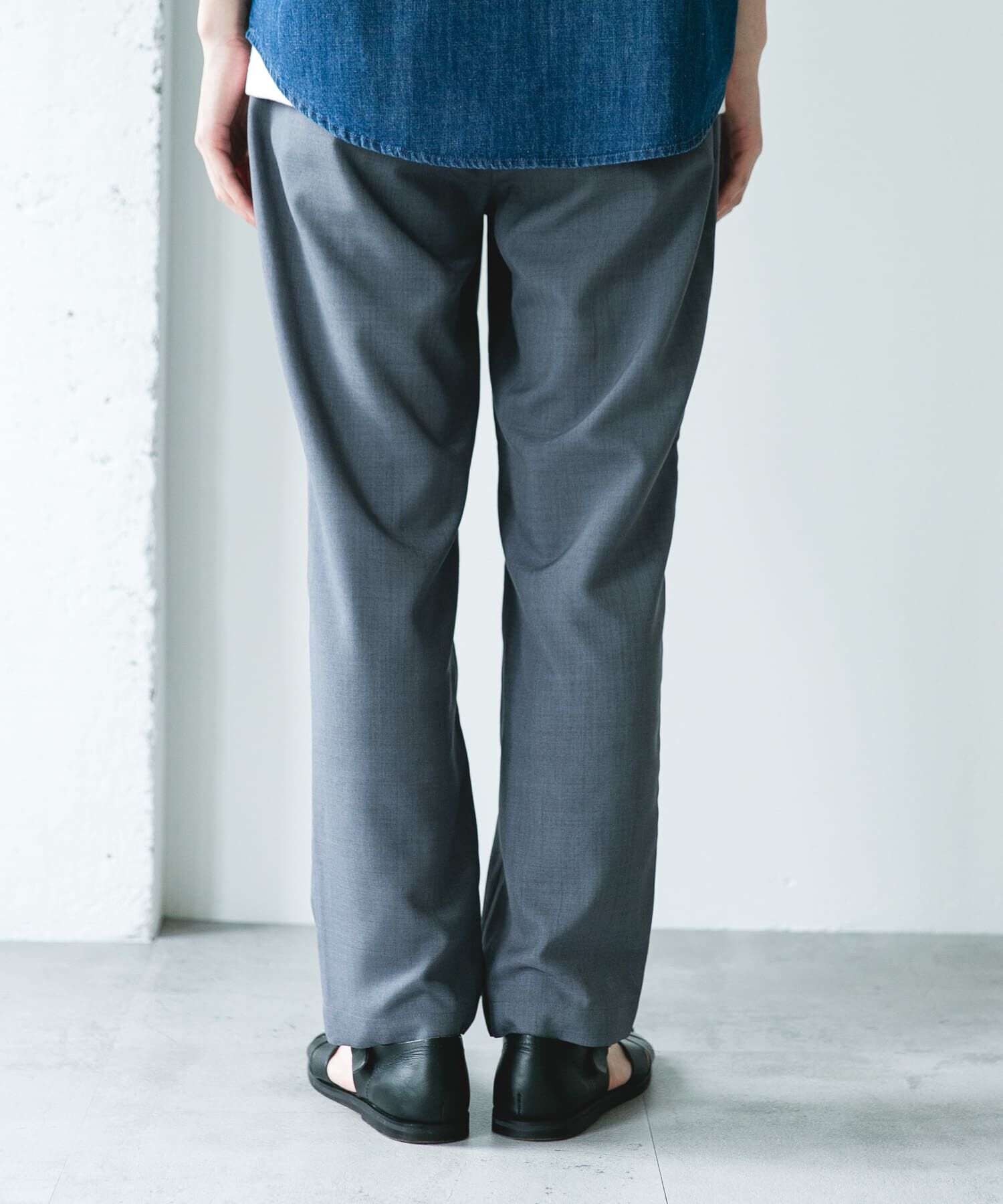 URBAN RESEARCH DOORS「リネンライクイージートラウザー」|その他|