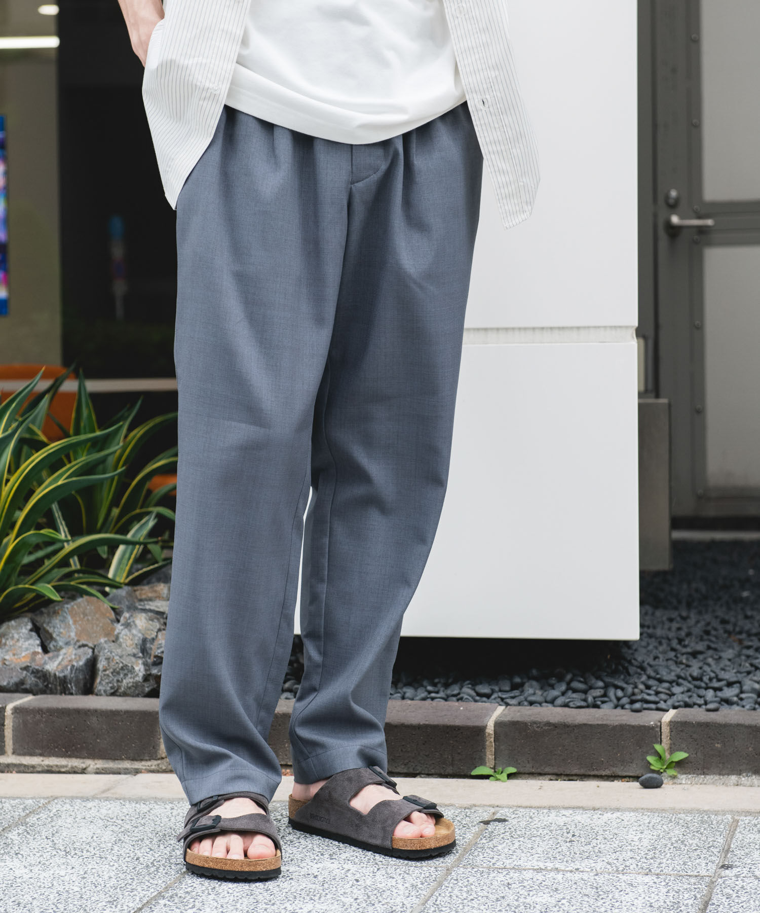 URBAN RESEARCH DOORS「リネンライクイージートラウザー」|その他|