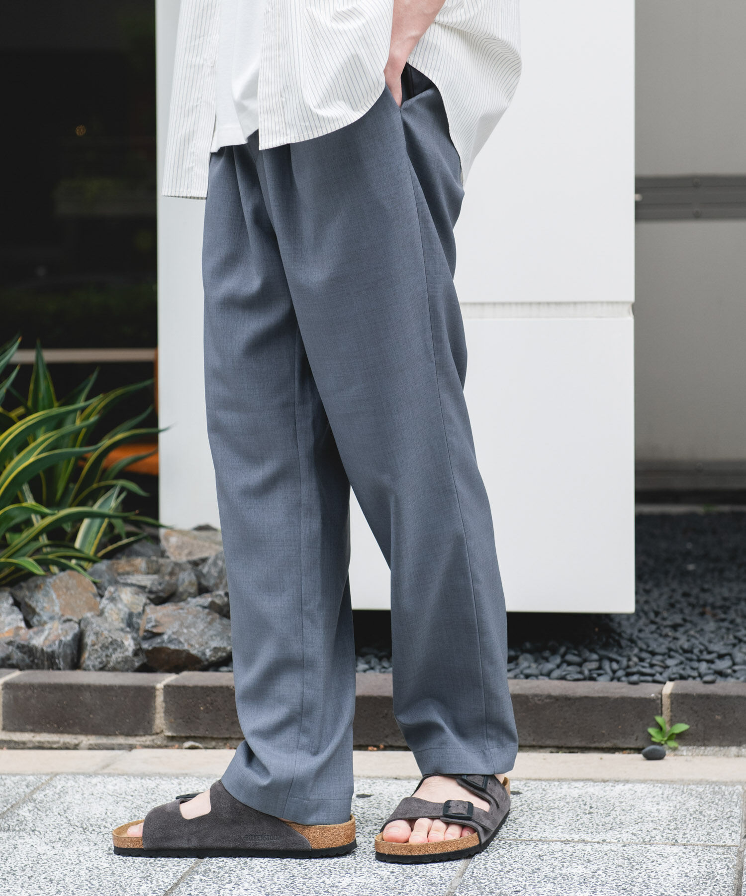URBAN RESEARCH DOORS「リネンライクイージートラウザー」|その他|