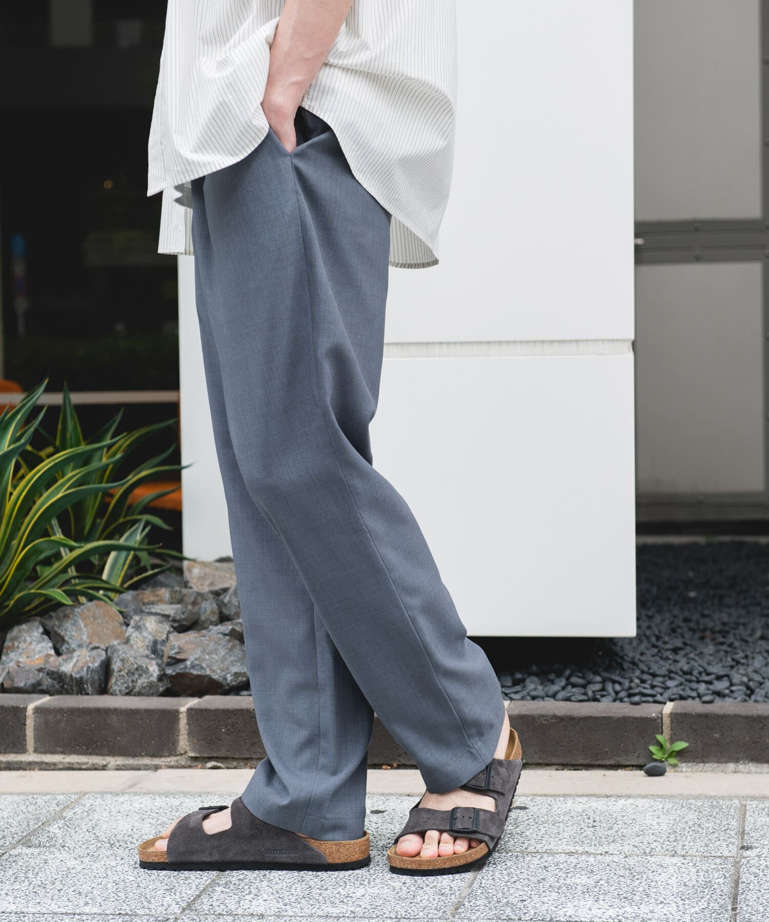 URBAN RESEARCH DOORS「リネンライクイージートラウザー」|その他|