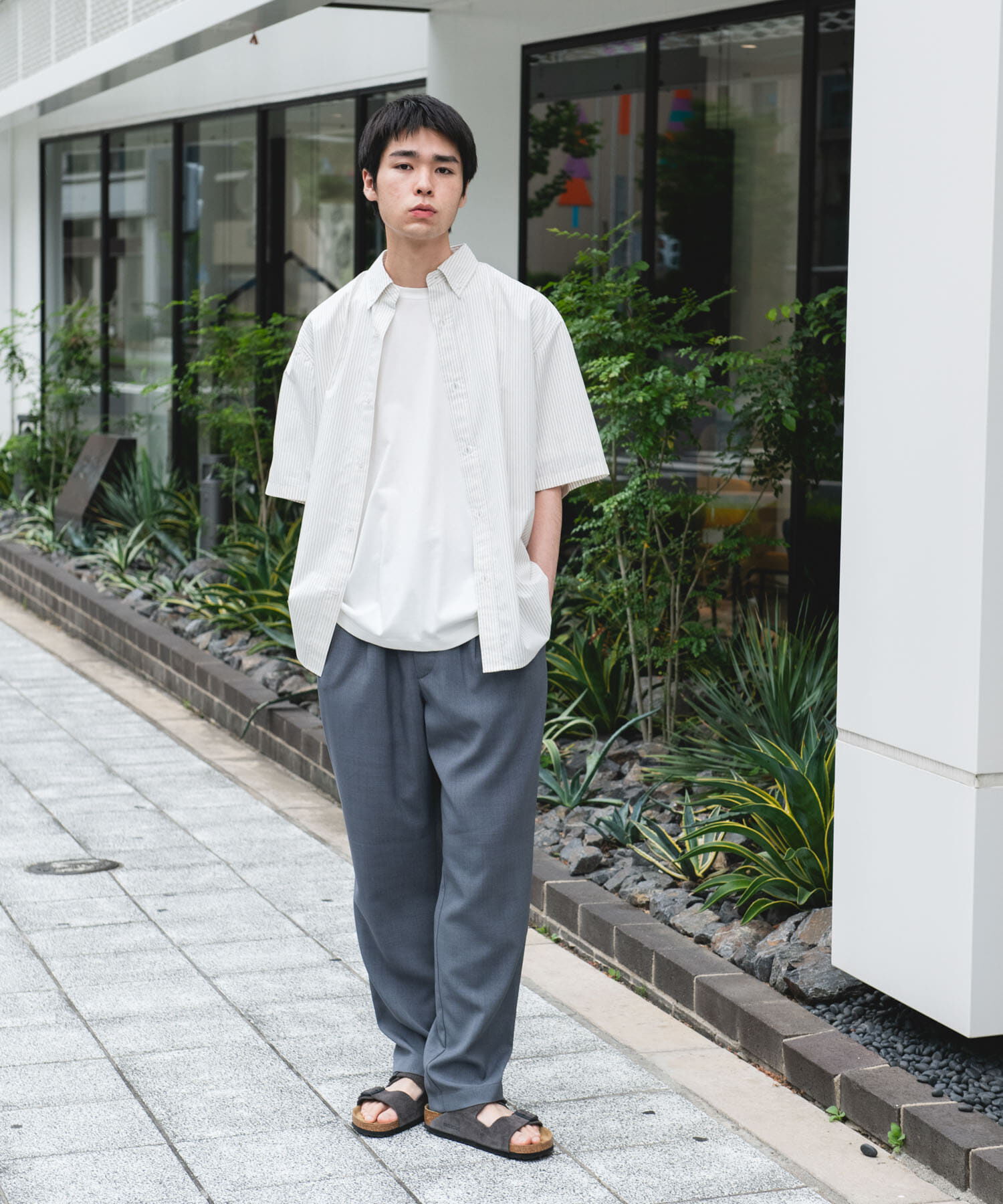 URBAN RESEARCH DOORS「リネンライクイージートラウザー」|その他|