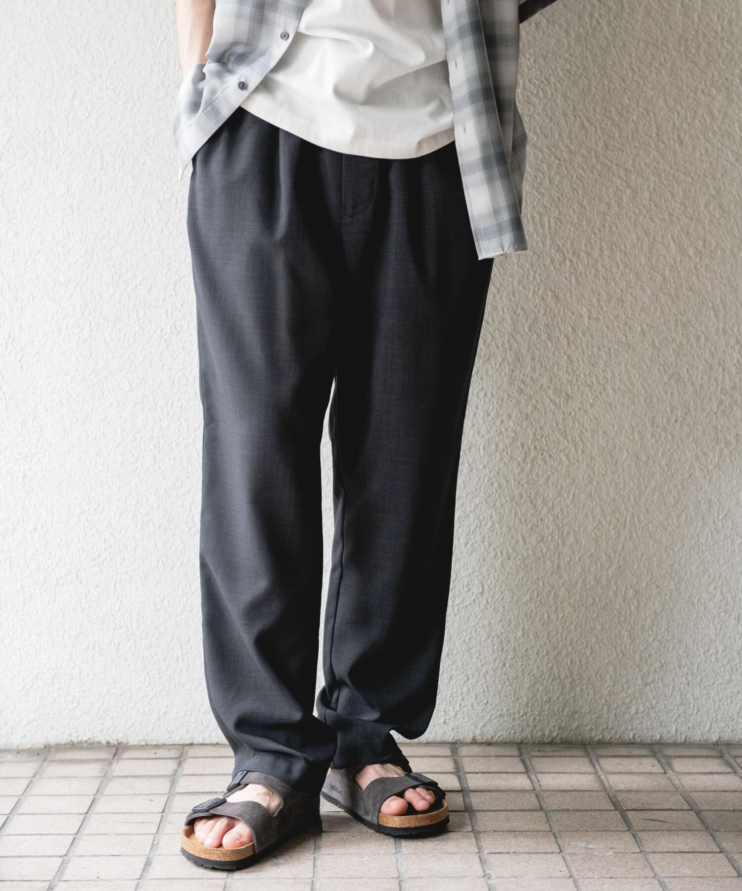 URBAN RESEARCH DOORS「リネンライクイージートラウザー」|その他|